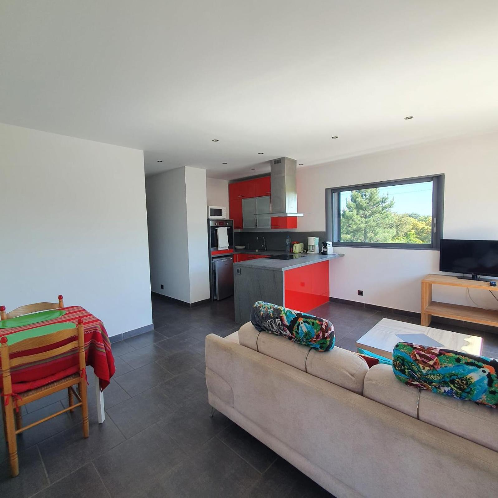 Chez J, Appartement A L'Etage, T3 Lecci Dış mekan fotoğraf